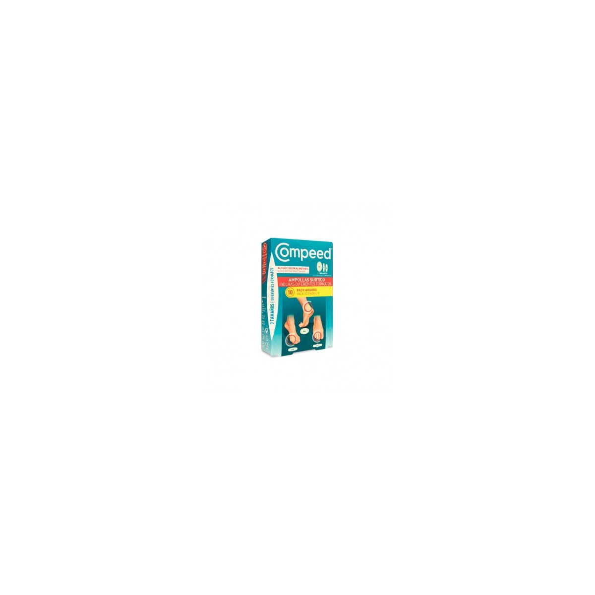 Compeed Aampollas Surtido 3 Tamaños 10 Unidades...