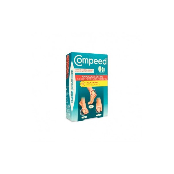 Compeed Aampollas Surtido 3 Tamaños 10 Unidades Pack