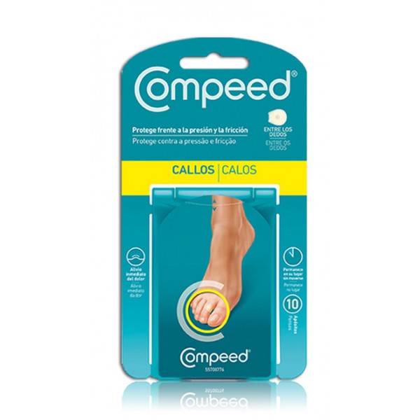Compeed Callos Hidrocoloide Entre Dedos 10 Unidades