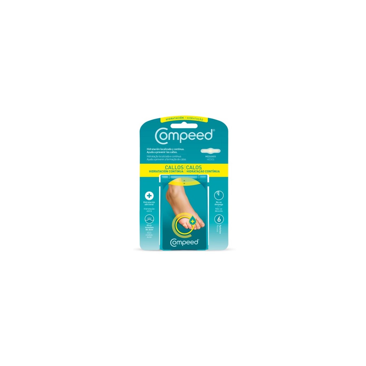 Compeed Callos Hidratacion Continua 6 Unidades