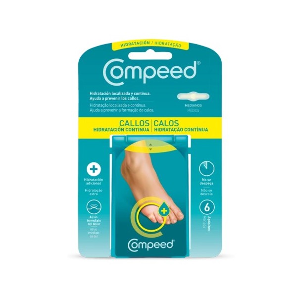 Compeed Callos Hidratacion Continua 6 Unidades