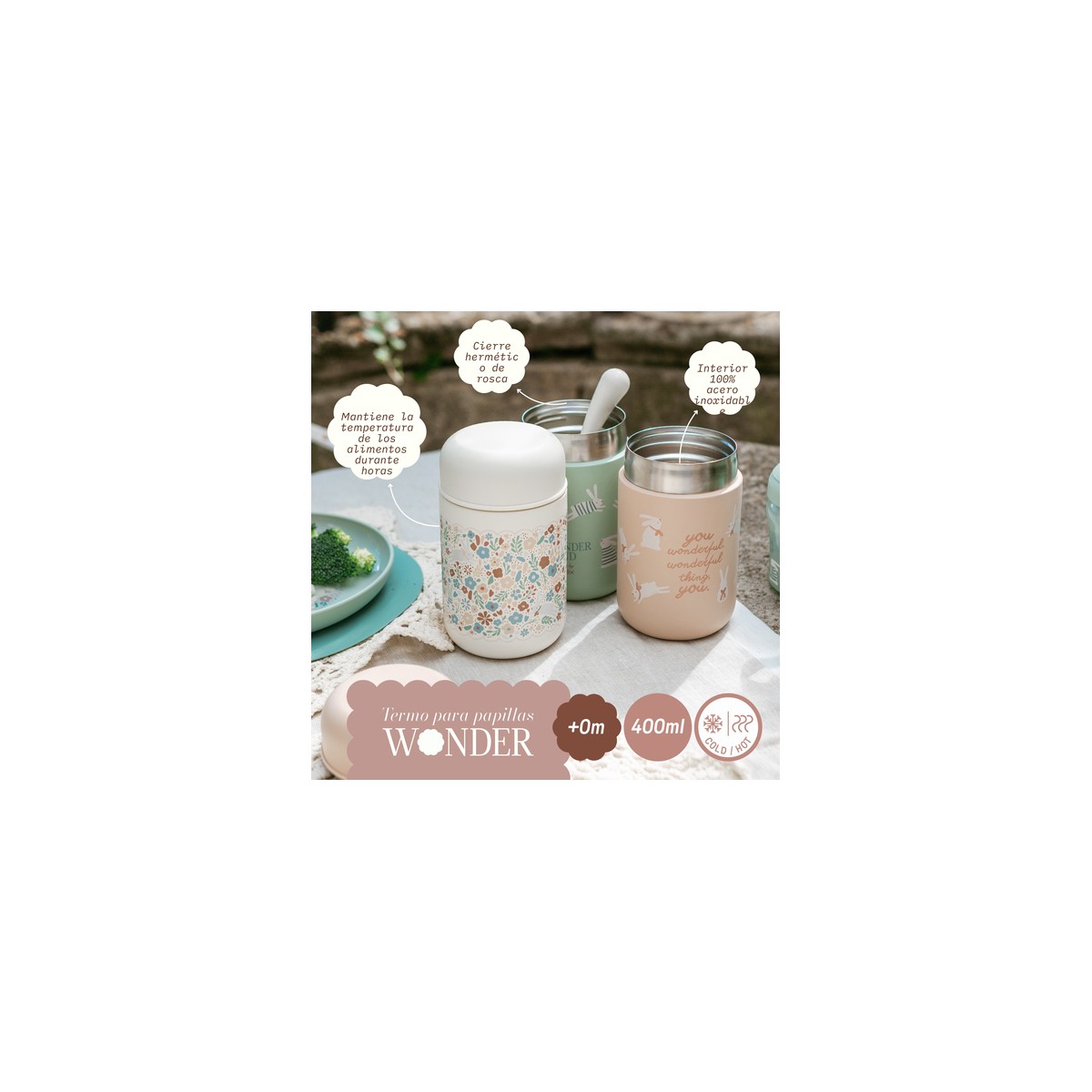 Termo Para Liquidos Suavinex Beige 1 Unidad 400 ML