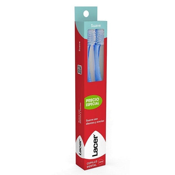 Lacer Cepillo Dental Medio Duplo ( Varios colores )