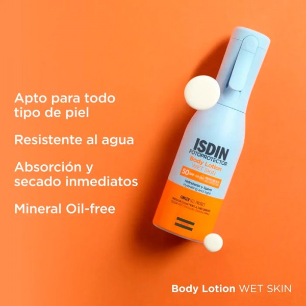 Isdin Fotoprotector Body Lotion Wet Skin SPF 50  250ML