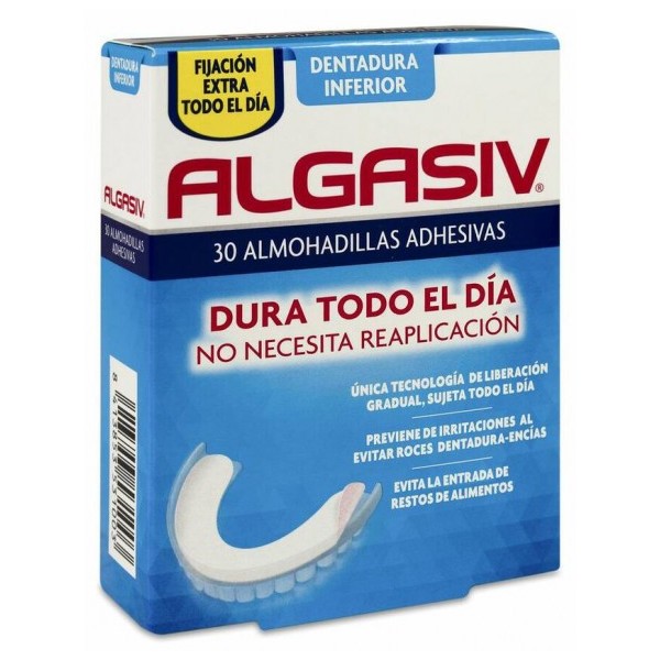 Algasiv inferior 30 almohadillas adhesivas