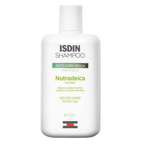 Isdin Champú Anticaspa Nutradeica Grasa 1 Envase 200 Ml