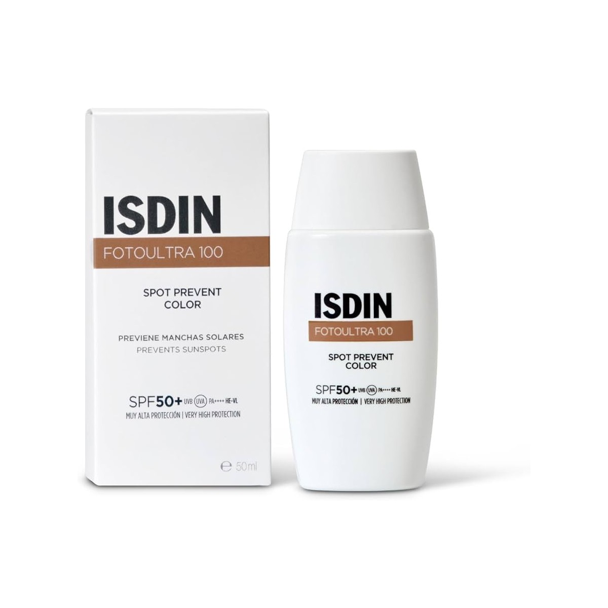 ISDIN Fotoultra 100 Spot Prevent Color SPF 50+...