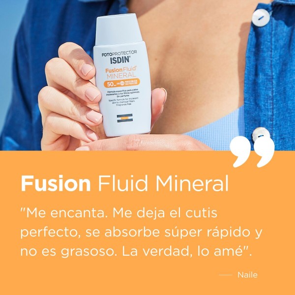 ISDIN Fotoprotector Fusion Fluid Mineral SPF 50+ 50 ML